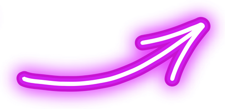 Neon Arrow Illustration 